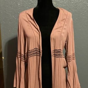 Cute pink cardigan/cover up